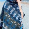 Tibetan Classic Geometry Pattern Shawl Tibetan Classic Geometry Pattern Shawl