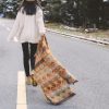 Tibetan Classic Geometry Pattern Shawl Tibetan Classic Geometry Pattern Shawl
