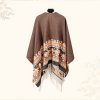 Tibetan Colorful Geometry Shawl Tibetan Colorful Geometry Shawl
