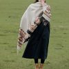Tibetan Colorful Geometry Shawl Tibetan Colorful Geometry Shawl