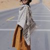 Tibetan Colorful Geometry Shawl Tibetan Colorful Geometry Shawl