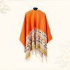Tibetan Colorful Geometry Shawl Tibetan Colorful Geometry Shawl