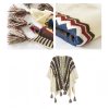 Tibetan Colorful Striped Tassel Shawl Tibetan Colorful Striped Tassel Shawl