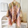 Tibetan Colorful Wavy Striped Shawl Tibetan Colorful Wavy Striped Shawl