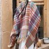 Tibetan Colorful Wavy Striped Shawl Tibetan Colorful Wavy Striped Shawl
