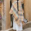 Tibetan Colorful Wavy Striped Shawl Tibetan Colorful Wavy Striped Shawl