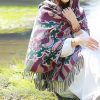 Tibetan Design Travel Wrap Scarf Tibetan Design Travel Wrap Scarf