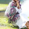 Tibetan Design Travel Wrap Scarf Tibetan Design Travel Wrap Scarf
