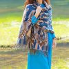 Tibetan Design Travel Wrap Scarf Tibetan Design Travel Wrap Scarf