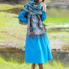 Tibetan Floral Leaves Pattern Shawl Tibetan Floral Leaves Pattern Shawl