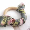 Tibetischer Schal mit floralem Blütenprint Tibetan Shawl Blooming Flowers Print Scarf