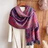 Tibetan Flower Branch Tassel Shawl Tibetan Flower Branch Tassel Shawl
