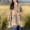 Tibetan Flower Branch Tassel Shawl Tibetan Flower Branch Tassel Shawl