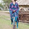 Tibetan Geometric Floral Design Shawl Tibetan Geometric Floral Design Shawl