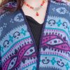 Tibetan Geometric Floral Design Shawl Tibetan Geometric Floral Design Shawl