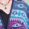Tibetan Geometric Floral Design Shawl Tibetan Geometric Floral Design Shawl
