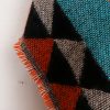 Tibetan Geometric Orange Shawl Tibetan Geometric Orange Shawl