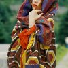 Tibetan Geometric Pattern Shawl Tibetan Geometric Pattern Shawl