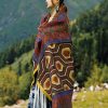 Tibetan Geometric Pattern Shawl Tibetan Geometric Pattern Shawl