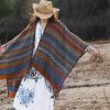 Tibetan Geometric Tassel Shawl Tibetan Geometric Tassel Shawl
