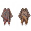 Tibetan Geometric Tassel Shawl Tibetan Geometric Tassel Shawl