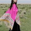 Tibetan Geometric Tassel Shawl Tibetan Geometric Tassel Shawl