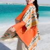 Tibetan Geometric Tassel Shawl Tibetan Geometric Tassel Shawl