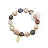 Tibetan Liuli Glass Om Mani Padme Hum Prayer Wheel Bracelet Tibetan Liuli Glass Om Mani Padme Hum Prayer Wheel Bracelet