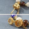 Tibetan Liuli Glass Om Mani Padme Hum Prayer Wheel Bracelet Tibetan Liuli Glass Om Mani Padme Hum Prayer Wheel Bracelet