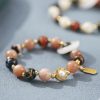 Tibetan Liuli Glass Om Mani Padme Hum Prayer Wheel Bracelet Tibetan Liuli Glass Om Mani Padme Hum Prayer Wheel Bracelet
