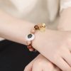 Tibetan Liuli Glass Om Mani Padme Hum Prayer Wheel Bracelet Tibetan Liuli Glass Om Mani Padme Hum Prayer Wheel Bracelet