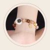 Tibetan Liuli Glass Om Mani Padme Hum Prayer Wheel Bracelet Tibetan Liuli Glass Om Mani Padme Hum Prayer Wheel Bracelet