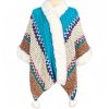 Tibetischer Streifenschal in Multicolor Tibetan Multicolored Striped Shawl
