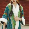 Tibetischer Streifenschal in Multicolor Tibetan Multicolored Striped Shawl