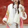 Tibetischer Streifenschal in Multicolor Tibetan Multicolored Striped Shawl