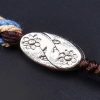 Tibetan Nine-eye Dzi Bead Protection Necklace Tibetan Nine-eye Dzi Bead Protection Necklace
