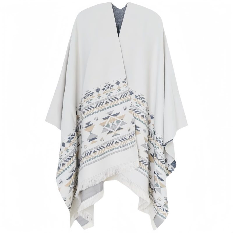 Tibetan Geometric Pattern Shawl Tibetan Geometric Pattern Shawl