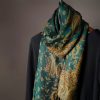 Tibetan Polyester Cashew Flower Wrap Tibetan Polyester Cashew Flower Wrap