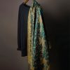 Tibetan Polyester Cashew Flower Wrap Tibetan Polyester Cashew Flower Wrap