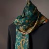 Tibetan Polyester Cashew Flower Wrap Tibetan Polyester Cashew Flower Wrap