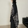 Tibetan Double-sided Shawl with Sika Deer Design Tibetan Double-sided Shawl with Sika Deer Design