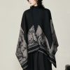Tibetan Double-sided Shawl with Sika Deer Design Tibetan Double-sided Shawl with Sika Deer Design