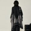 Tibetan Double-sided Shawl with Sika Deer Design Tibetan Double-sided Shawl with Sika Deer Design