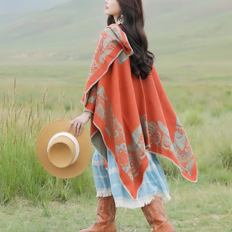 Tibetan Simple Pattern Shawl