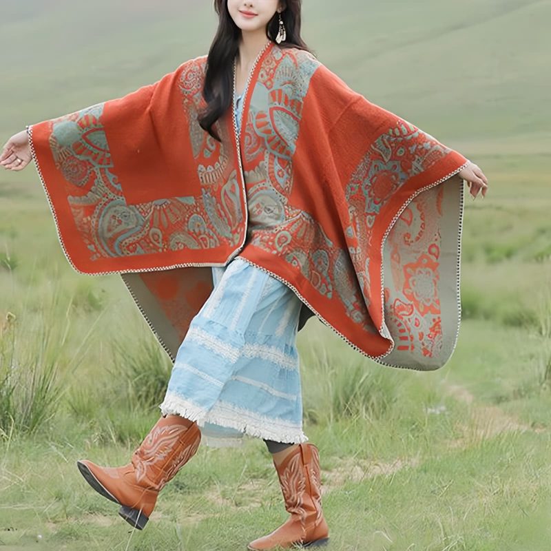 Tibetan Simple Pattern Shawl