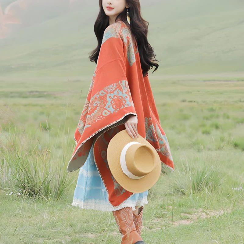 Tibetan Simple Pattern Shawl