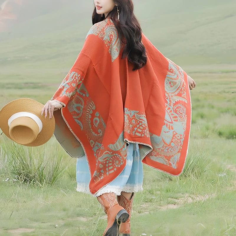 Tibetan Simple Pattern Shawl