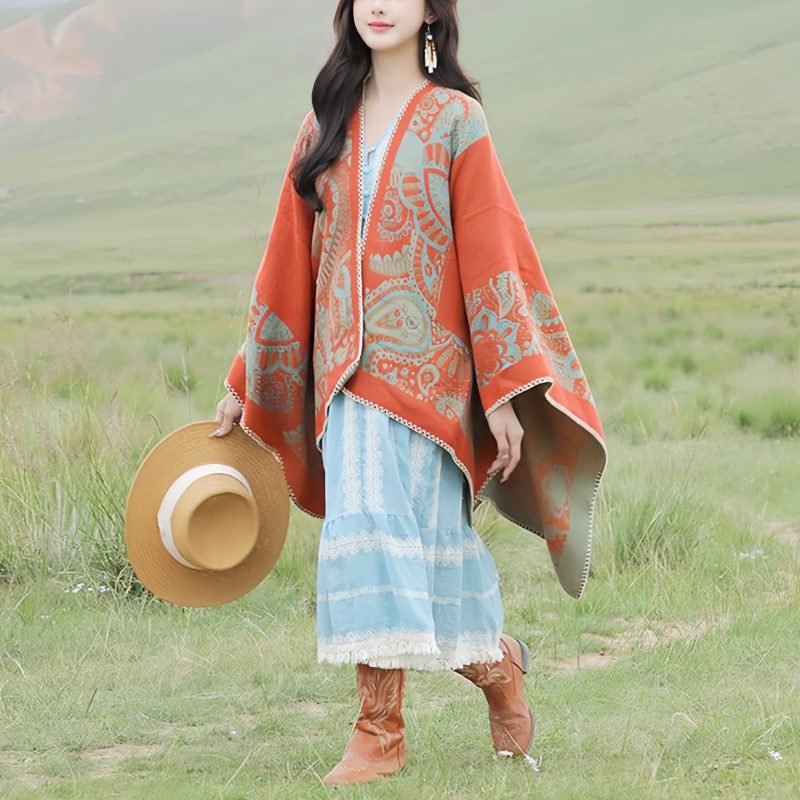 Tibetan Simple Pattern Shawl