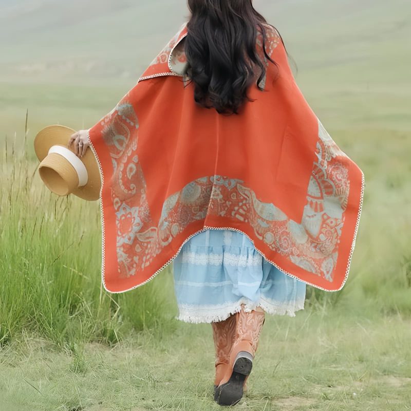 Tibetan Simple Pattern Shawl