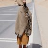 Tibetan Small Floral Hooded Shawl Tibetan Small Floral Hooded Shawl